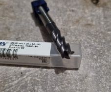 ATORN Solid Carbide End Mill 8 mm Z4 RockTec 52 NEW