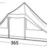 Easy Camp Orsa Cabin Bell Tent 8 Person New Image 9