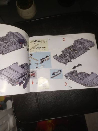 Lego Compatible American Muscle Car 1967 Ford Mustang. PLUS FREE mini sports car.