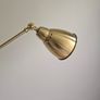 Ikea BAROMETER floor/reading lamp, brass-colour Image 2