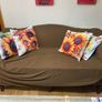Arm Chair x 2 and 2 seat sofa. Image 6