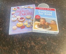 2 children's cookery books
