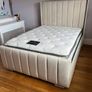 Brand New Framed Beds With Optional Gaslift Ottoman Storage,&  Tufted Sprung Memory Foam Mattresses Instock Image 10