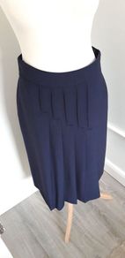 Lovely New Benetton Skirt Navy Size 10