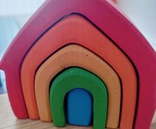 Grimm's Rainbow Coloured House
