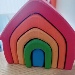 Grimm's Rainbow Coloured House