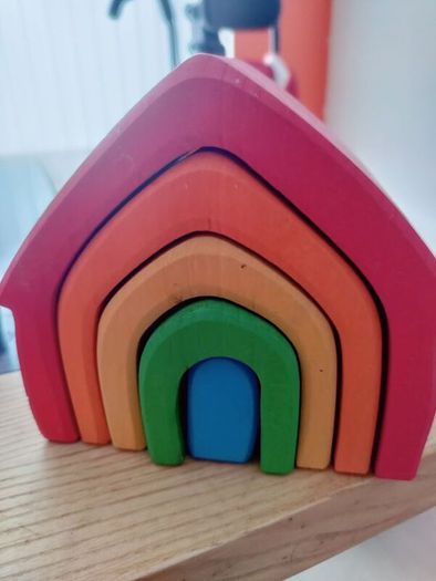 Grimm's Rainbow Coloured House