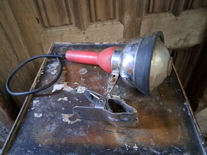 Vintage Garage Inspection Light