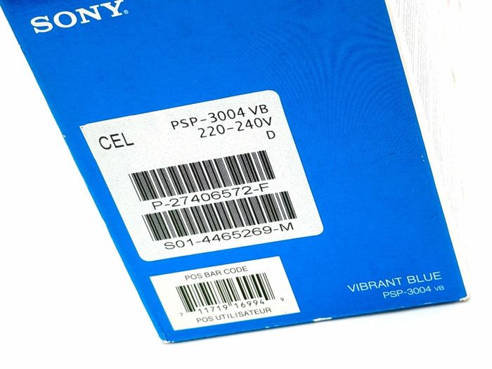 Sony PSP Console in Vibrant Blue - Boxed and Minty