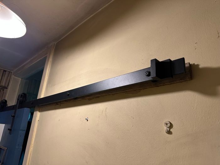 Barn door sliding hinges