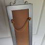 Hanging Mirror Embossed Silver Image 3
