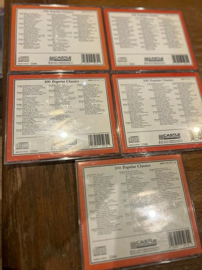 100 Popular Classics 5 cd Set