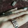sterling silver ring and pendant set Image 7