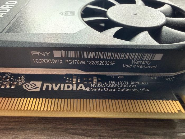 NVIDIA Quadro P620 2GB Graphics Card