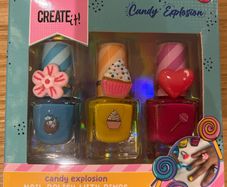 Create It - Nail Polish With Rings - Candy Explosion