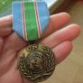 Lebanon UN medal.Awarded to Irish soldiers. Image 5