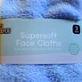 3 Pack Microfibre Face Cloths (new). Image 2