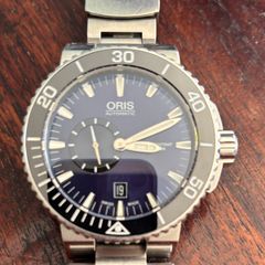 ORIS Aquis Small Second Date