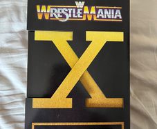 wwe  wrestle mania x Shawn Michael & razor Ramon perfect condition never opened see pics