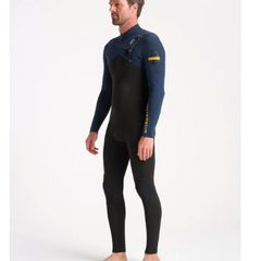 C-Skins NuWave Session 4:3 Mens Chest Zip Wetsuit