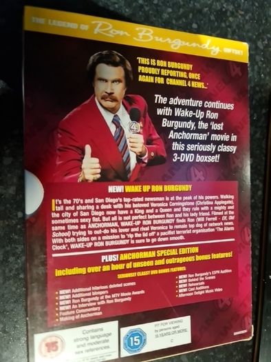 Anchorman 1&2 DVD