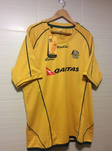 Australia Rugby Jersey. Official Kooga Mens Home Jersey. Authentic Original Kooga Product. Not Ireland. Not Leinster. Not Munster.
