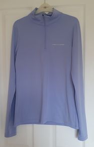 Ladies pink soda sport top