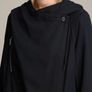 All Saints Portere Parka Size Uk8 Black Image 6