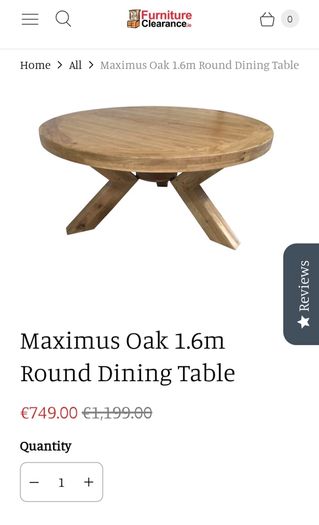 Dinner table