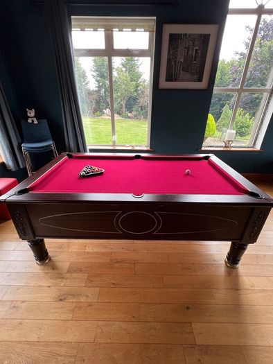 Beautiful Pool Table - 7 foot with coin mechanism