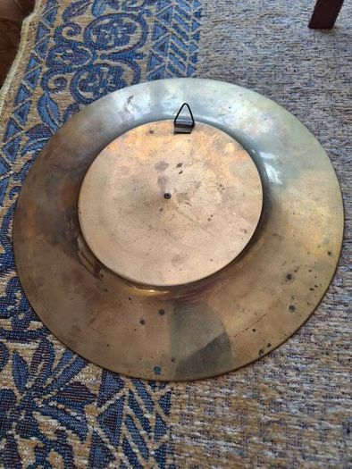 Decorative brass plate