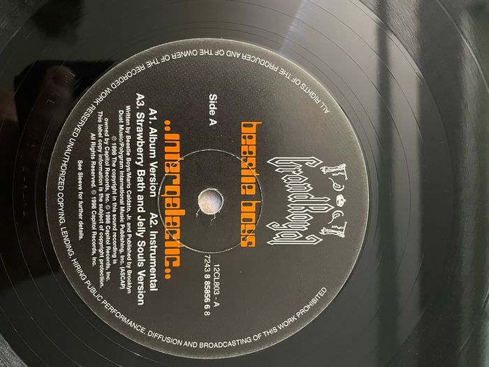 Beastie Boys - Intergalactic 12" Single - 1998 Capitol Records - 12CL803