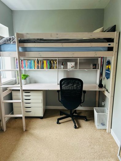 FLEXA bunk bed with desk