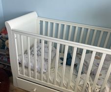 mamas & papas sleigh cot