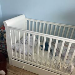 mamas & papas sleigh cot