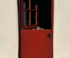 Irish Made Solid Hardwood Cottage Half Doors