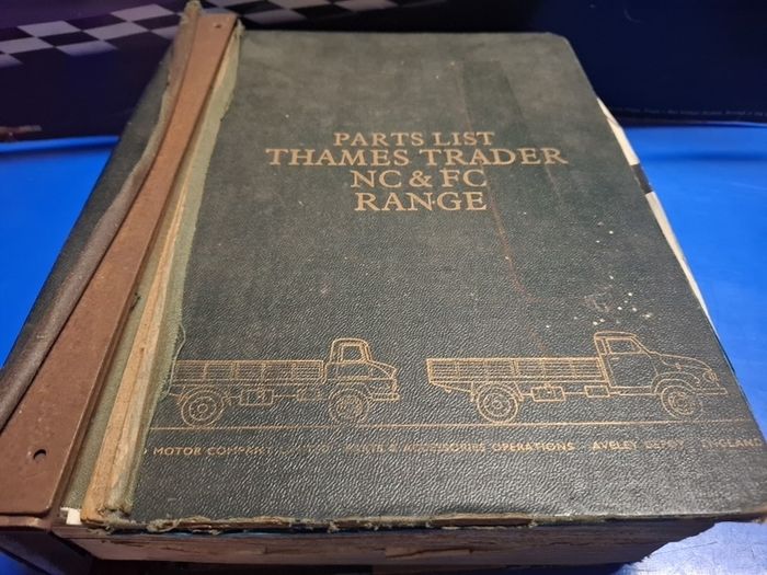 Parts list Thames trader NC&FC