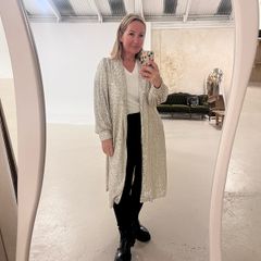 sequin coat/dress