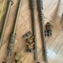 4 x Curtain Poles, Hold Backs Image 6