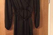 Black Satin Dress