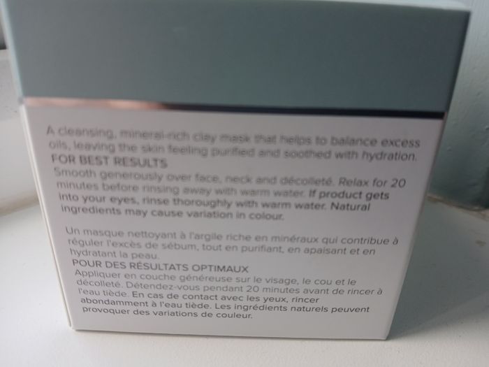 ESPA Clarifying Clay Mineral Mask, 55ml, new