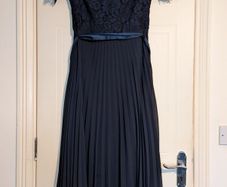 Amazing Floral off shoulder pleated midi dress from Coast