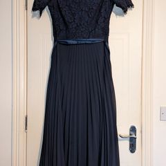 Amazing Floral off shoulder pleated midi dress from Coast