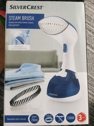 Steam Brush Silver Crest