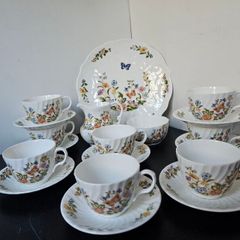 Aynsley Cottage Garden Tea Set for 8 Person