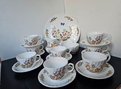 Aynsley Cottage Garden Tea Set for 8 Person