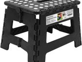 Folding Step Stool - 9 inch Height Foldable Stool For Kids & Adults, Kitchen Garden Bathroom Collapsible Stepping Stool