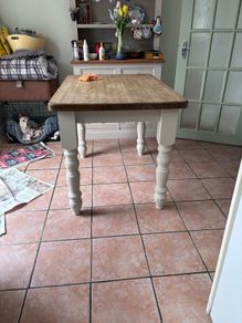 Solid Wooden Table and Chairs
