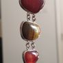 A vintage bracelet featuring natural stone accents. Image 8