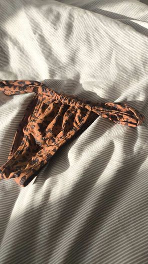 BNWT Primark x Paula Echevarria Leopard Bikini Bottoms Size 2XS